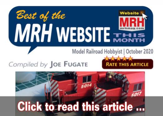 Best of the MRH website this month - Model trains - MRH feature October 2020